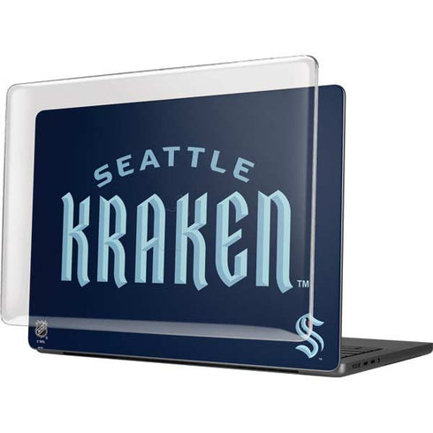 NHL Seattle Kraken Script MacBook Pro 14in (2021-24) Case plus Skin