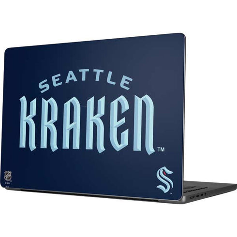 NHL Seattle Kraken Script Apple MacBook Pro 14-inch Skin