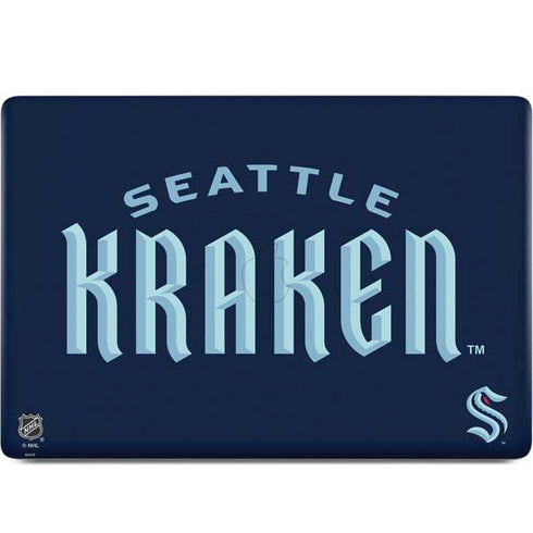 NHL Seattle Kraken Script MacBook Skins