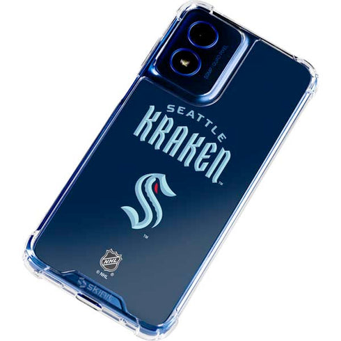 NHL Seattle Kraken Script Moto G 5G (2024) Clear Case