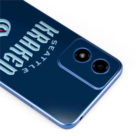 NHL Seattle Kraken Script Moto G Play 4G (2024) Skin