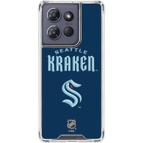 NHL Seattle Kraken Script Moto G Stylus 5G (2025) Clear Case