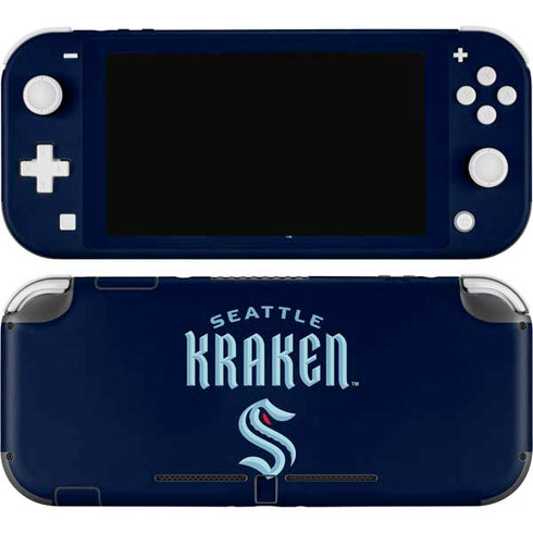 NHL Seattle Kraken Script Nintendo Skins