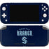 NHL Seattle Kraken Script Nintendo Switch Lite Skin