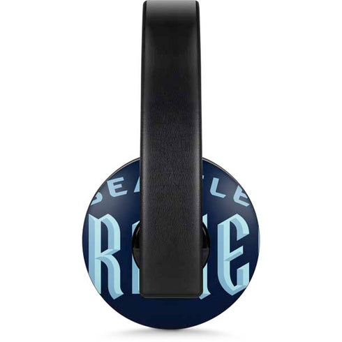 NHL Seattle Kraken Script PlayStation 4 Gold Wireless Headset Skin