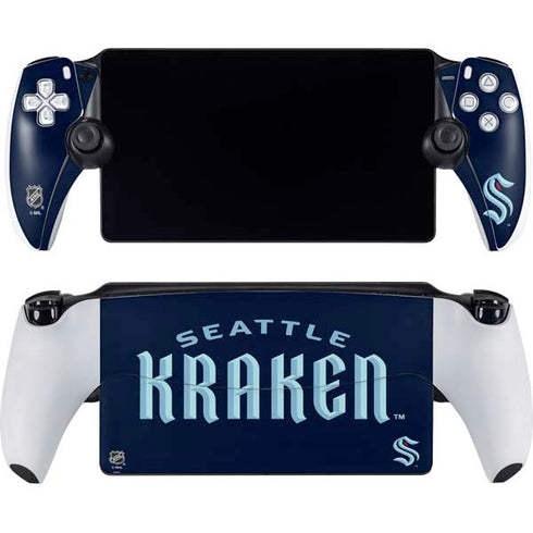 NHL Seattle Kraken Script PlayStation PS5 Skins
