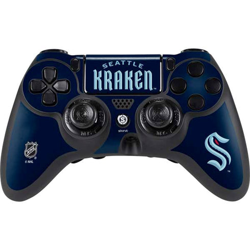 NHL Seattle Kraken Script PlayStation PS4 Skins
