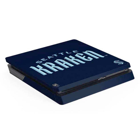 NHL Seattle Kraken Script PlayStation PS4 Skins