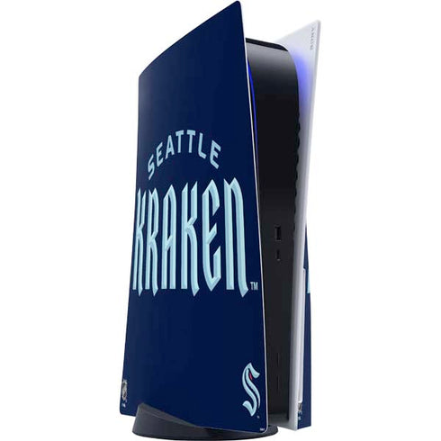 NHL Seattle Kraken Script PlayStation PS5 Skins