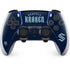 NHL Seattle Kraken Script PS5 DualSense Edge Pro Controller Skin