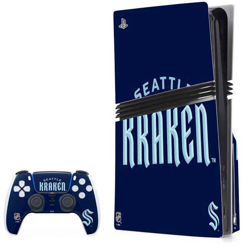 NHL Seattle Kraken Script PlayStation PS5 Skins