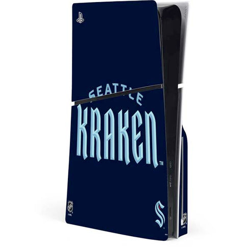 NHL Seattle Kraken Script PlayStation PS5 Skins