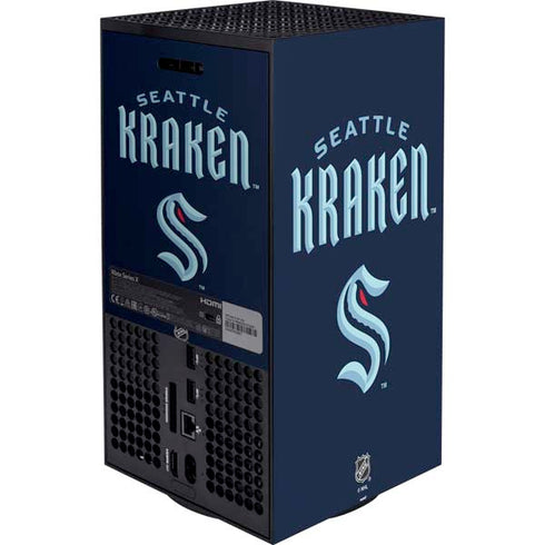 NHL Seattle Kraken Script Xbox Series X Bundle Skin