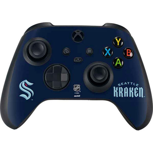 NHL Seattle Kraken Script XBox Series X Digital Edition Bundle Skin