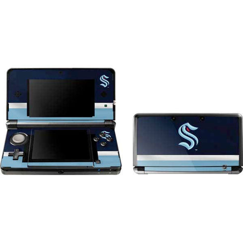 NHL Seattle Kraken Striped Nintendo Skins