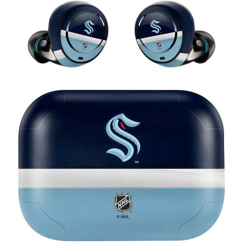 NHL Seattle Kraken Striped Amazon Echo Buds Skin