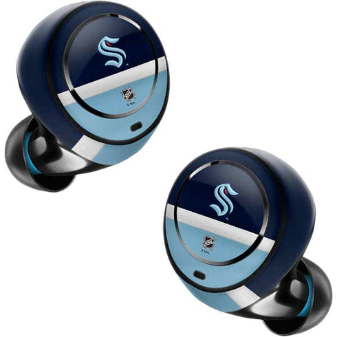 NHL Seattle Kraken Striped Amazon Echo Buds Skin