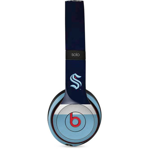 NHL Seattle Kraken Striped Beats Solo 3 Wireless Skin