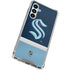 NHL Seattle Kraken Striped Galaxy A16 5G Clear Case