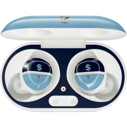 NHL Seattle Kraken Striped Galaxy Buds Plus Skin