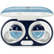 NHL Seattle Kraken Striped Galaxy Buds Plus Skin