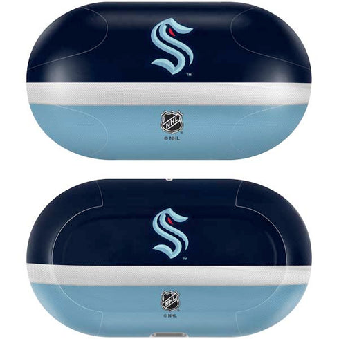 NHL Seattle Kraken Striped Galaxy Buds Plus Skin