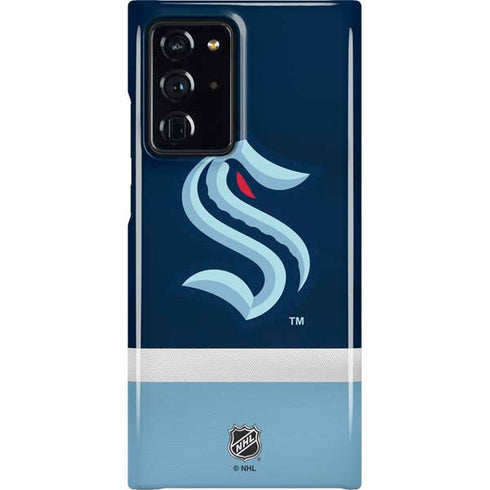 NHL Seattle Kraken Striped Galaxy Cases