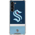 NHL Seattle Kraken Striped Galaxy S24 FE Clear Case