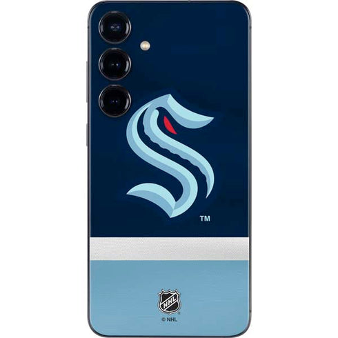 NHL Seattle Kraken Striped Galaxy S24 Plus Skin
