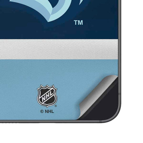 NHL Seattle Kraken Striped Galaxy S24 Skin