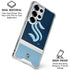 NHL Seattle Kraken Striped Galaxy S25 Ultra Clear Case