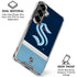 NHL Seattle Kraken Striped Galaxy S26 Clear Case