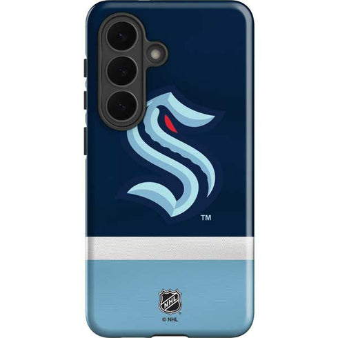 NHL Seattle Kraken Striped Galaxy S26 Impact Case