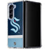 NHL Seattle Kraken Striped Galaxy Z Fold5 5G Clear Case