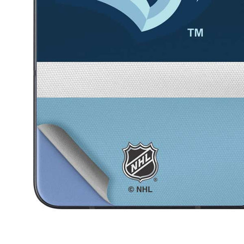 NHL Seattle Kraken Striped Galaxy Z Fold5 5G Skin