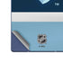 NHL Seattle Kraken Striped Galaxy Z Fold6 Skin