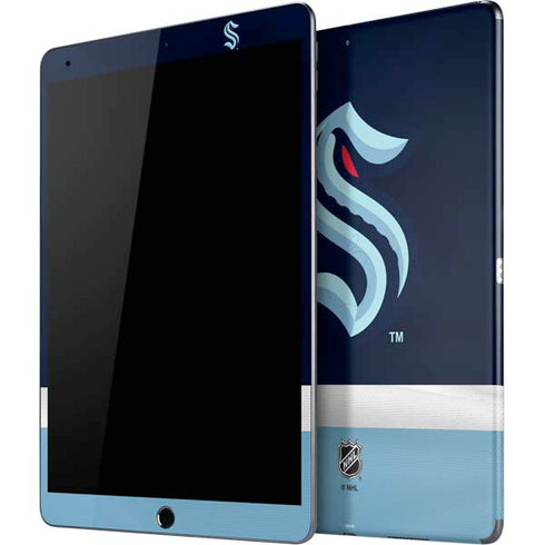 NHL Seattle Kraken Striped iPad Skins
