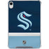 NHL Seattle Kraken Striped iPad 11th Gen (2025) Clear Case