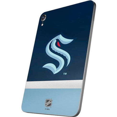 NHL Seattle Kraken Striped Apple iPad Mini Skin