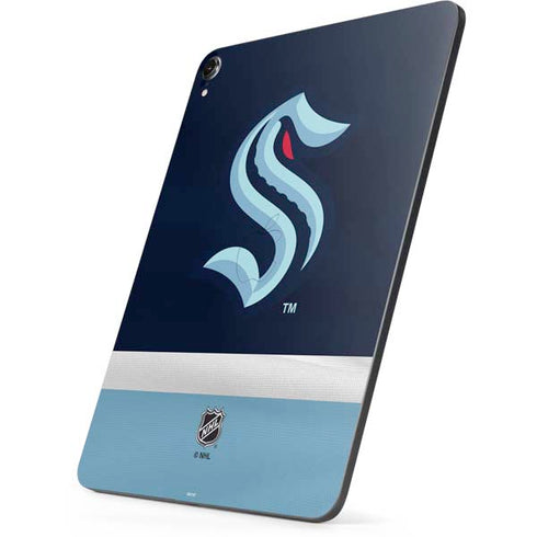 NHL Seattle Kraken Striped Apple iPad Pro Skin