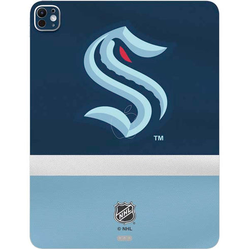NHL Seattle Kraken Striped iPad Pro 13in M4 (2024) Skin