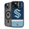 NHL Seattle Kraken Striped iPhone 14 Plus Kickstand Case