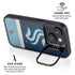 NHL Seattle Kraken Striped iPhone 14 Plus Kickstand Case