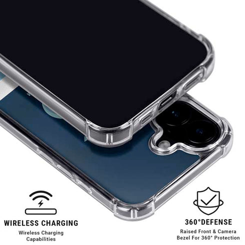 NHL Seattle Kraken Striped iPhone 16 MagSafe Case