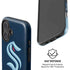 NHL Seattle Kraken Striped iPhone 16 Magsafe Impact Case