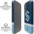 NHL Seattle Kraken Striped iPhone 16 Magsafe Impact Case
