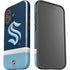 NHL Seattle Kraken Striped iPhone 16 Plus Impact Case