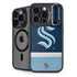 NHL Seattle Kraken Striped iPhone 16 Pro Kickstand Case