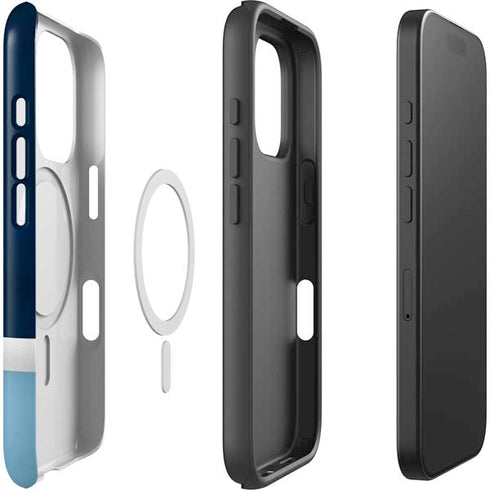 NHL Seattle Kraken Striped iPhone 16 Pro Magsafe Impact Case