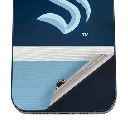 NHL Seattle Kraken Striped iPhone 16 Skin